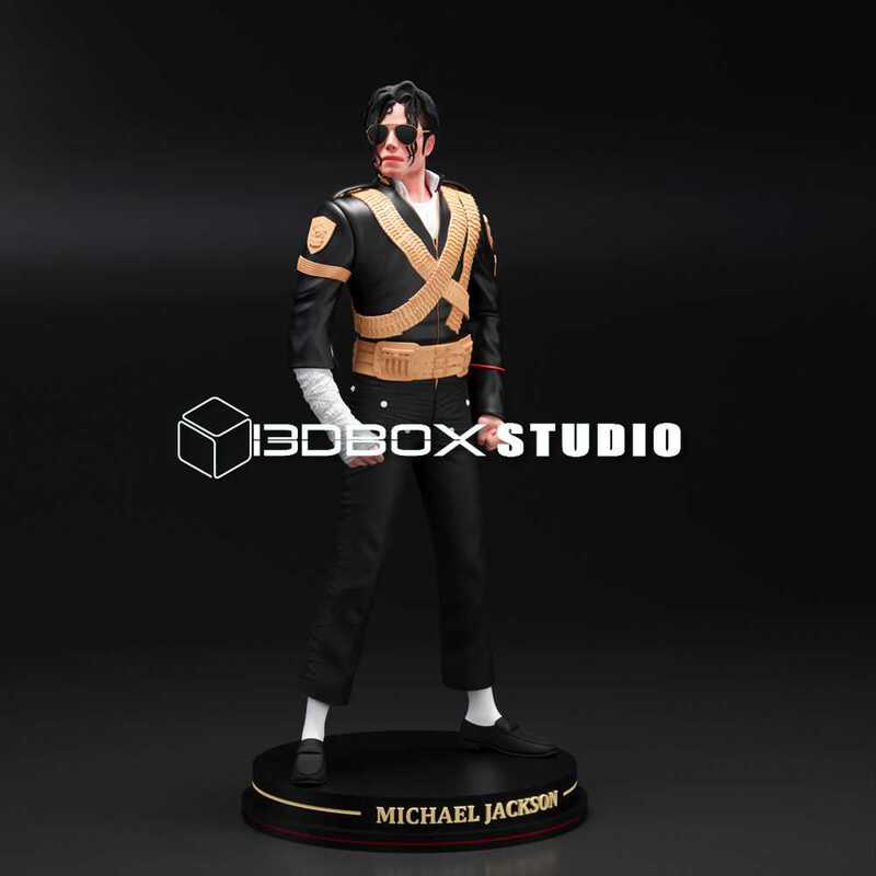 Exclusive Michael Jackson Super Bowl Classic Figure White Model 1/6 Large Scale