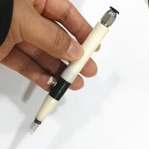 The handle of the suction pen is connected to the 4MM tube and needs to be equipped with a vacuum pump for the electric suction pen.