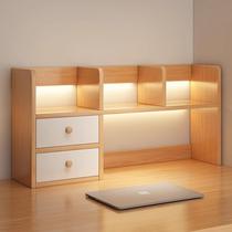 Bookshelf desktop storage rack bedroom simple student dormitory table storage shelf office multi-layer small bookcase
