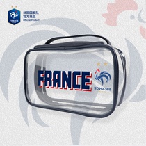 Produit officiel de léquipe de France) Trousse cosmétique emblème de léquipe trousse de toilette étanche grande capacité périphériques supporter de football