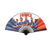 France national team official merchandise) Stars players folding fan football fan gift Mbappe Pavard