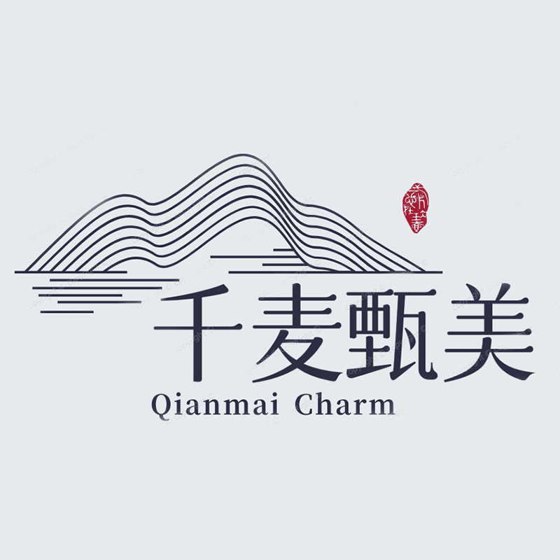 千麦甄美食品旗舰店的LOGO