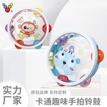 Factory direct sales baby hand drum rattle drum Orff kindergarten childrens educational early education toys music enlightenment