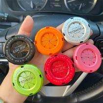 Car one-button start decorative sticker rotating protective cover motorcycle start ring button ignition switch personalized modification