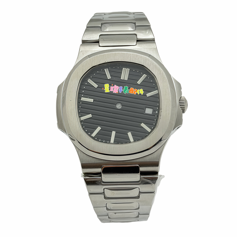 Watch Accessories Nautilus Case for 8200 8215 Movement 2813 Series Mineral Glass Pp Case