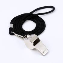 High quality stainless steel edging whistle referee competition halter whistle outdoor sports timing whistle in stock