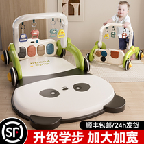 German baby pedal piano stand fitness stand 0-2 years old baby coaxing artifact educational early education toy walker