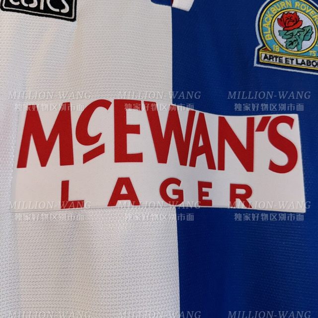 Blake Ben 9596Blackburn Home Long-Sleeved Fan Version Jersey Retro Unpopular Niche Yingchao Xil