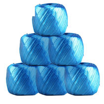 Minggu new material packing rope transparent plastic rope grass ball red binding rope binding rope packaging rope thickened and wear-resistant