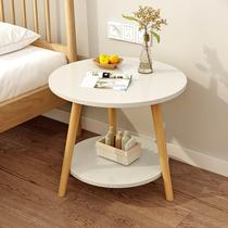 Bedside table simple modern bedroom bedside table double layer simple bedside table small rental room childrens storage table