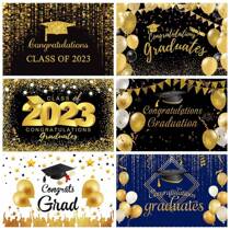 Congratulations 2024 Graduation Party Decor Poster Bachelor