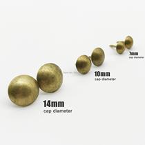 100pcs Antique Brass Bronze Upholstery Nail Jewelry Gift Win