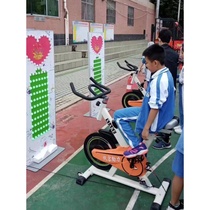 Foot-operated power-generating bicycle with built-in power generation and lights dynamic bicycle weight-loss sports bicycle human-powered riding