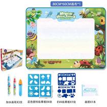 Magical water magic learning carpet water canvas water writing cloth painting extra large clear water repeated graffiti water painting blanket