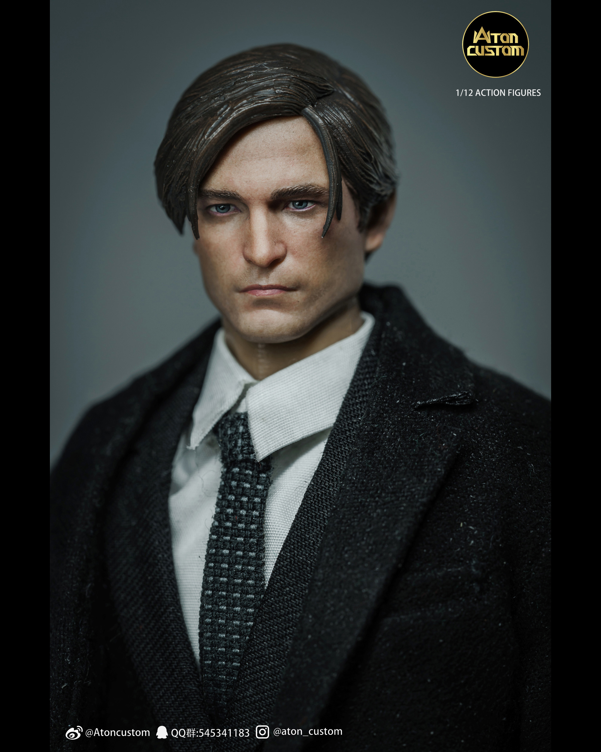 Atoncustom ブルース・ウェイン 1/12 THE BATMAN ATON-BR: Atoncustom 1/12 Young Rich Batman Pattinson Bruce