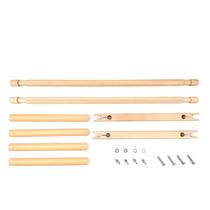 Small simple cross-stitch embroidery wooden frame embroidery embroidery stretched beech wood solid embroidery frame hand-held embroidery