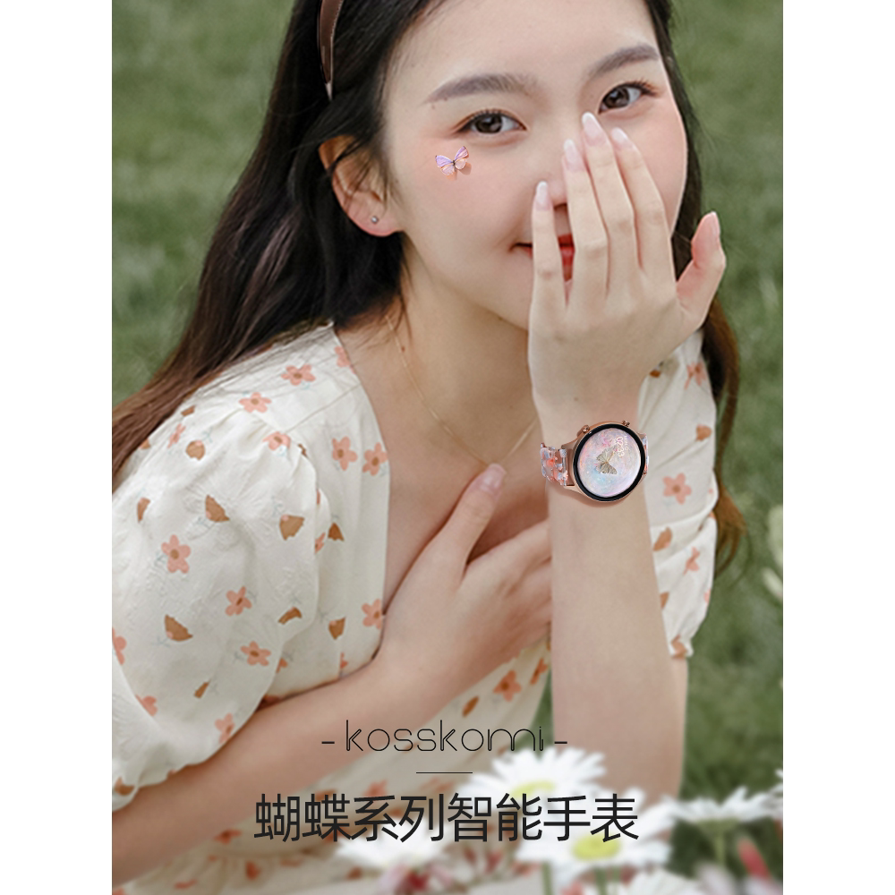 智能手表女蓝牙电话适用于手机2025新款心率支付运动手环