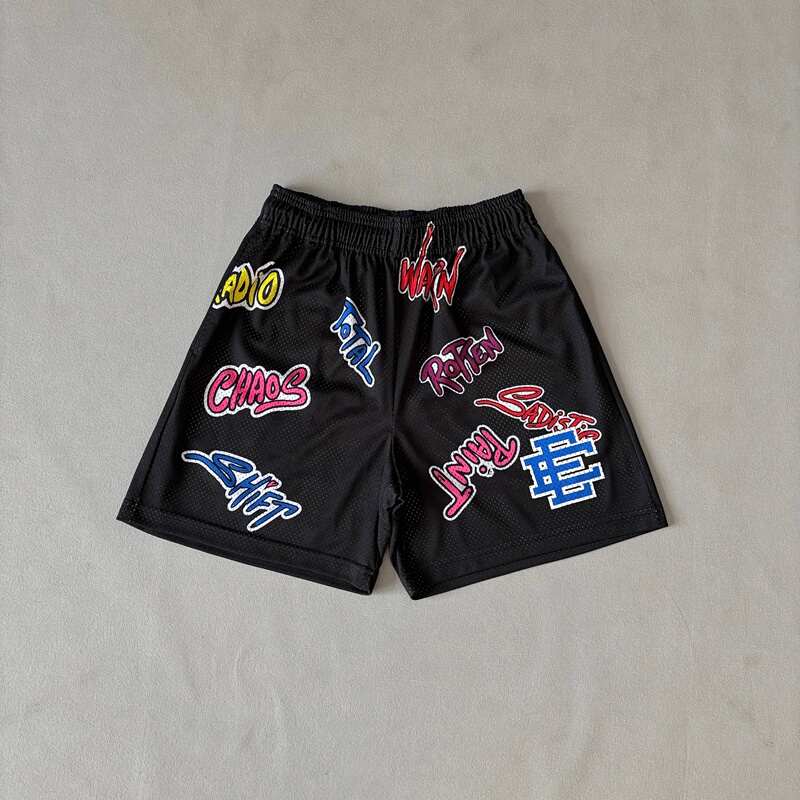 European and American Ee Shorts 25Ss Unisex Couple Versatile High Street Casual Shorts