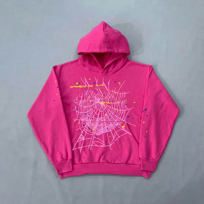 Angel King Hoodie 24Ss V2 Black Spider Hoodie Sweatshirt