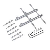 Camera lens repair tools Tic-tac-toe wrench Lens thread shaping repair tool Three sets of detachable heads