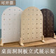 Desk hole plate vertical storage rack custom accessories without punching wooden home study desk dormitory storage partition