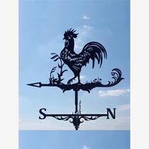 Metal stainless steel spray paint flying eagle weather vane courtyard garden outdoor iron rooster ornaments craft decorations