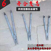 Woodworking special iron blocker horse mouth pliers fixed pliers blacksmiths hand vise clamping carpenters bench hand tools