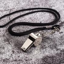 New metal whistle outdoor training referee sports teacher children high pitch police whistle kindergarten stainless steel whistle