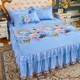 Ice silk cool mat bed skirt summer mat winter and summer bed sheets foldable water washing soft mattress air conditioning cool mattress household