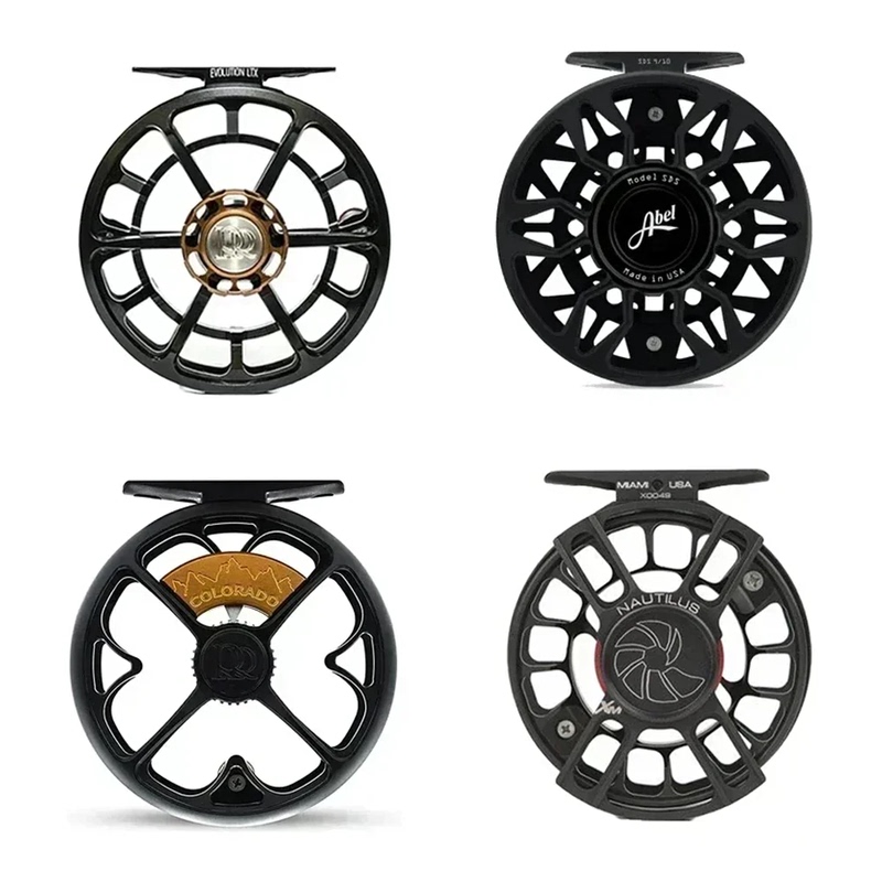 Ross Colorado Abel Freshwater Stream Fly Fishing Reel Fly Reel All-Metal Fishing Gear Fishing Reel
