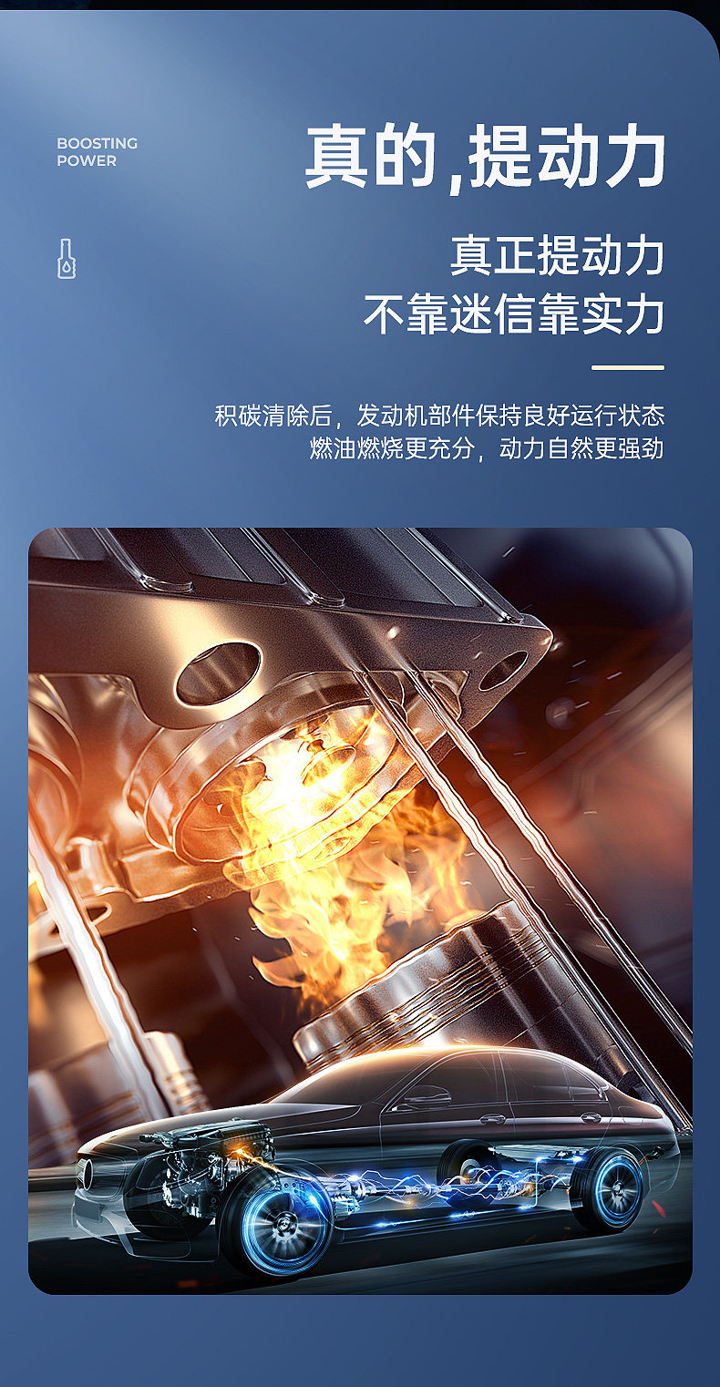 Car Fuel Additive for Gasoline: Carbon Deposit Remover, Engine Maintenance, Fuel Saver, Carbon Cleaning Agent