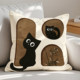 Cushions ກາຕູນ, cushions, ບັນຍາກາດ, ຫ້ອງຮັບແຂກ, ການສຶກສາ, cushions ກັບຄືນໄປບ່ອນຫຼັກ, cushions bay window, ຖົງ pillow