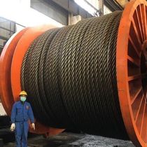 Germany imported 6*37 FC oiled steel wire rope 6MM-32MM special belt for crane hoist and winch