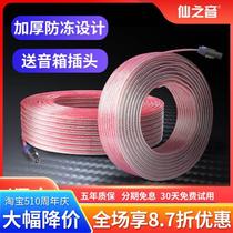 Professional audio wire speaker wire fever oxygen-free copper speaker wire amplifier connection speaker finished wire