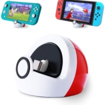 Suitable for Nintendo NS Nintendo Switch Lite game console charging base Elf stand