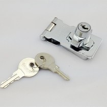 Exquisite type thickened door buckle padlock lock wooden box buckle wooden door buckle suitcase with 2 5 inches