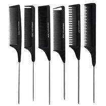 Professional Combs Pointed Tail Hair Cutting Combs Stainless