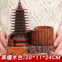 Going to the next level Wenchang Tower pen holder ornaments nine-story office desk study tabletop Teachers Day gift to teachers college entrance examination students