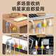 Thumb hook multi-function data cable fixed dormitory storage traceless wall door behind the punch-free cable manager