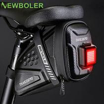 Japan JT portable bicycle tail bag saddle bag mountain bike EVA hard shell road bike rear bag riding equipment