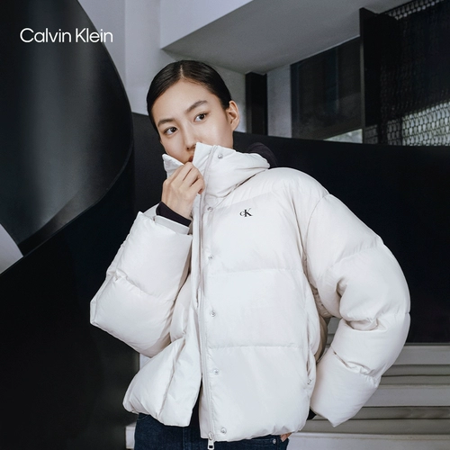 Демисезонный бархатный пуховик для отдыха, утиный пух, J222249