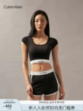 [Современный гравитационный пояс] CK -нижнее белье Женское цикл самолетов, дома в пижаме горячих девочек спортивные шорты QS5982
