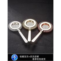 Ice filter professional stainless steel bartending filter ice separator Hawthorne straine creative filter