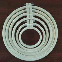 ABS plastic embroidery stretcher handmade DIY embroidery tools computer embroidery frame stretcher round stretcher embroidery hoop embroidery shed