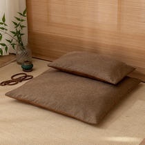 Natural cotton meditation cushion Mr. Nan Huaijins seven-branch sitting method double-coil meditation meditation cushion futon kneeling cushion