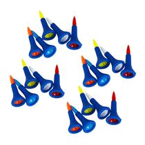 20Pcs 42mm Rubber Cushion Top Golf Tees Random Color Durable