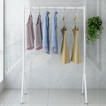 Clothes drying rack floor-standing folding bedroom home balcony clothes rack single-pole outdoor drying quilt clothes storage rack