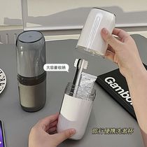 Travel wash cup toothbrush pill cup mouthwash cup portable wash bag mens and womens business trip care set travel supplies