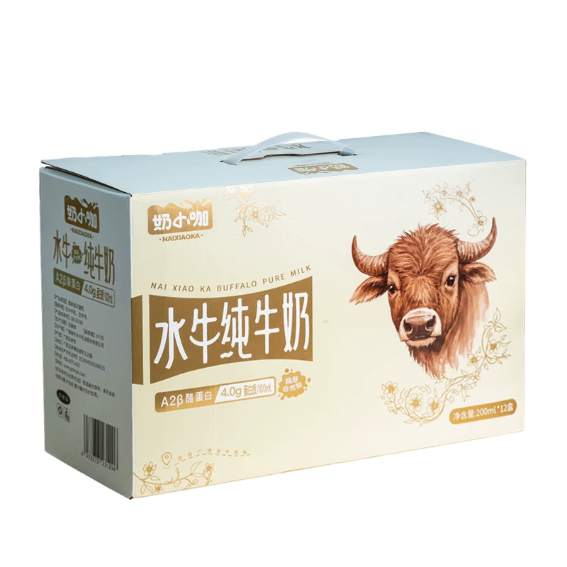 奶小咖 A2β casein 4.0g buffalo pure milk 200ml*12 boxes of milk gift box growth assistance