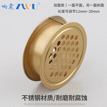 Stainless steel breathable mesh hole cover round hole shoe cabinet cooling opening row cabinet door ventilation hole cabinet mesh decorative cover